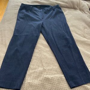 Talbots Hampshire Ankle Pants in Blue